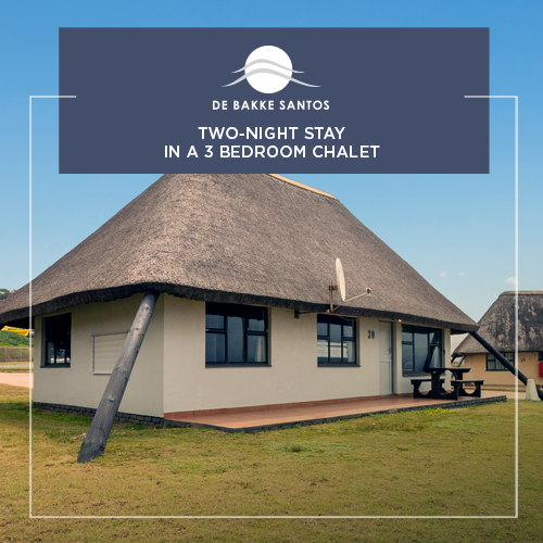 TWO-NIGHT SUMMER STAY IN A 3 BEDROOM CHALET -