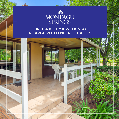 THREE-NIGHT MIDWEEK STAY IN LARGE PLETTENBERG CHALETS -